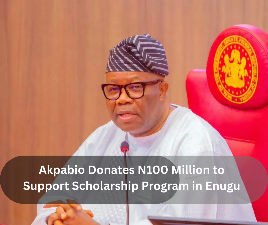 Akpabio Donates N100 Million to Support Scholarship Program in Enugu