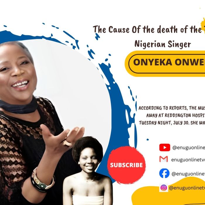 The Cause Of Onyeka Onwenu’s Death and What Peter Obi Said on X handle