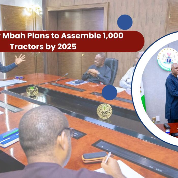 Governor Mbah Plans to Assemble 1,000 Tractors by 2025, While 300 Tractors to be Assembled Before the End of 2024 in Enugu State
