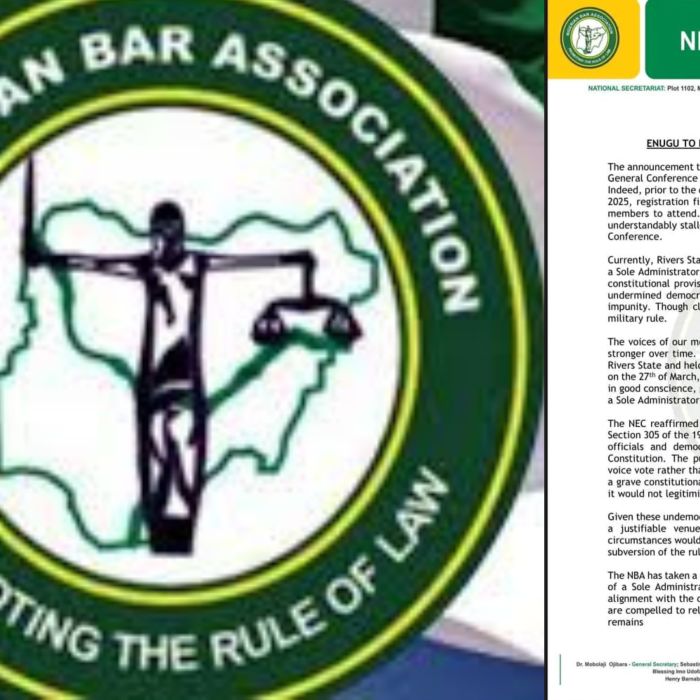 News Update: Nigerian Bar Association Shifts 2025 Annual General Conference Venue from Port Harcourt
