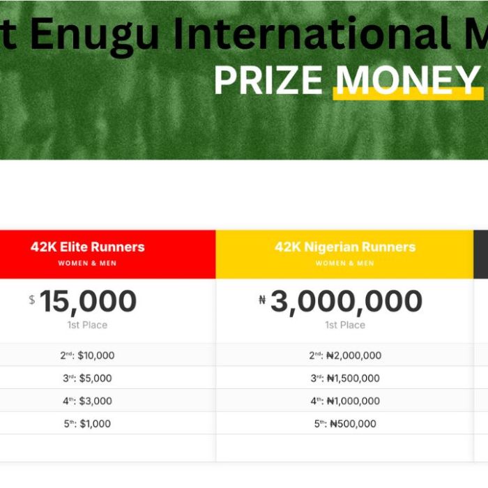 Governor Mbah Runs in 10km Race as East Africans Dominate 1st Enugu International Marathon