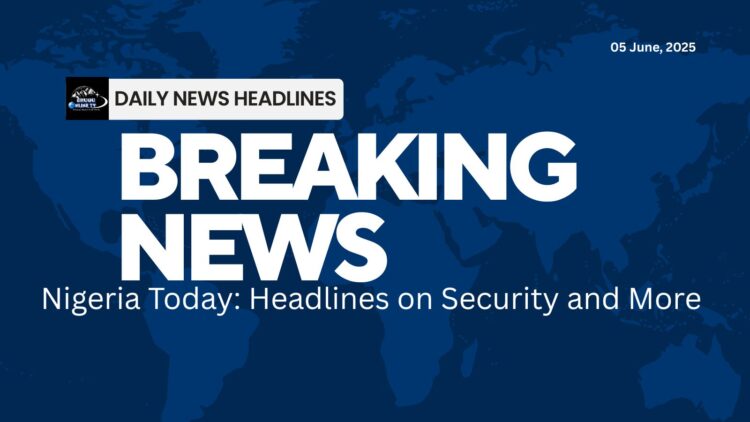 Nigeria Today: Headlines on Security, Politics, Economy & More