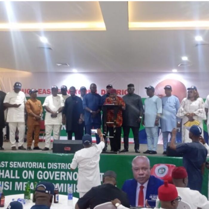 Enugu East Declares Governor Peter Mbah as Sole Candidate for 2027