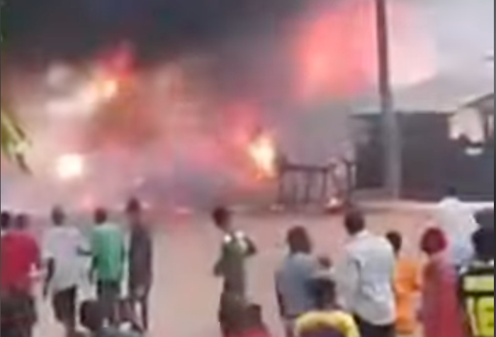 Breaking: Gas Cylinder Explosion Rocks Obeagu Community in Enugu