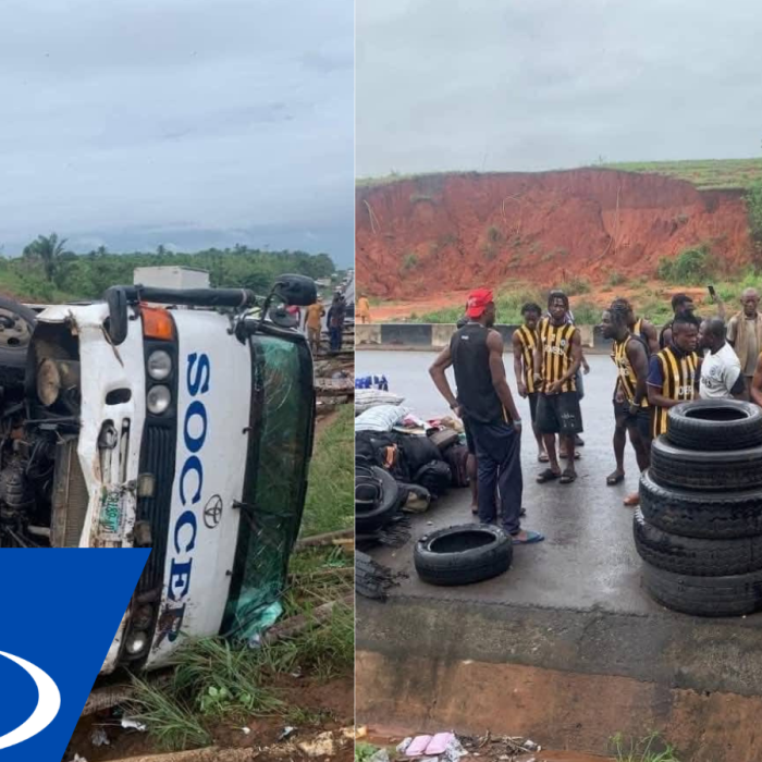 Breaking: Rovers of Calabar Team Buses Involved in Accident Near Asaba
