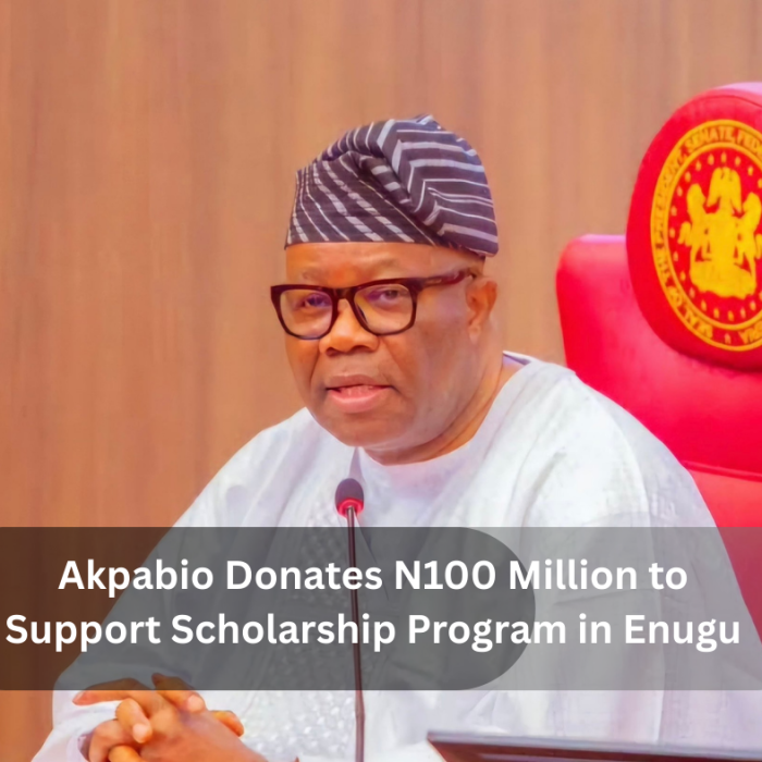 Akpabio Donates N100 Million to Support Scholarship Program in Enugu