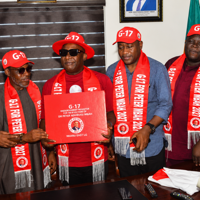 Massive Crowd Backs Mbah’s Re-election as G-17 Concludes Enugu Grassroots Tour