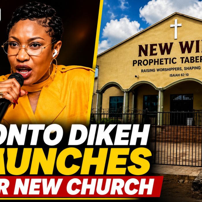BREAKING: Tonto Dikeh Launches her New Church