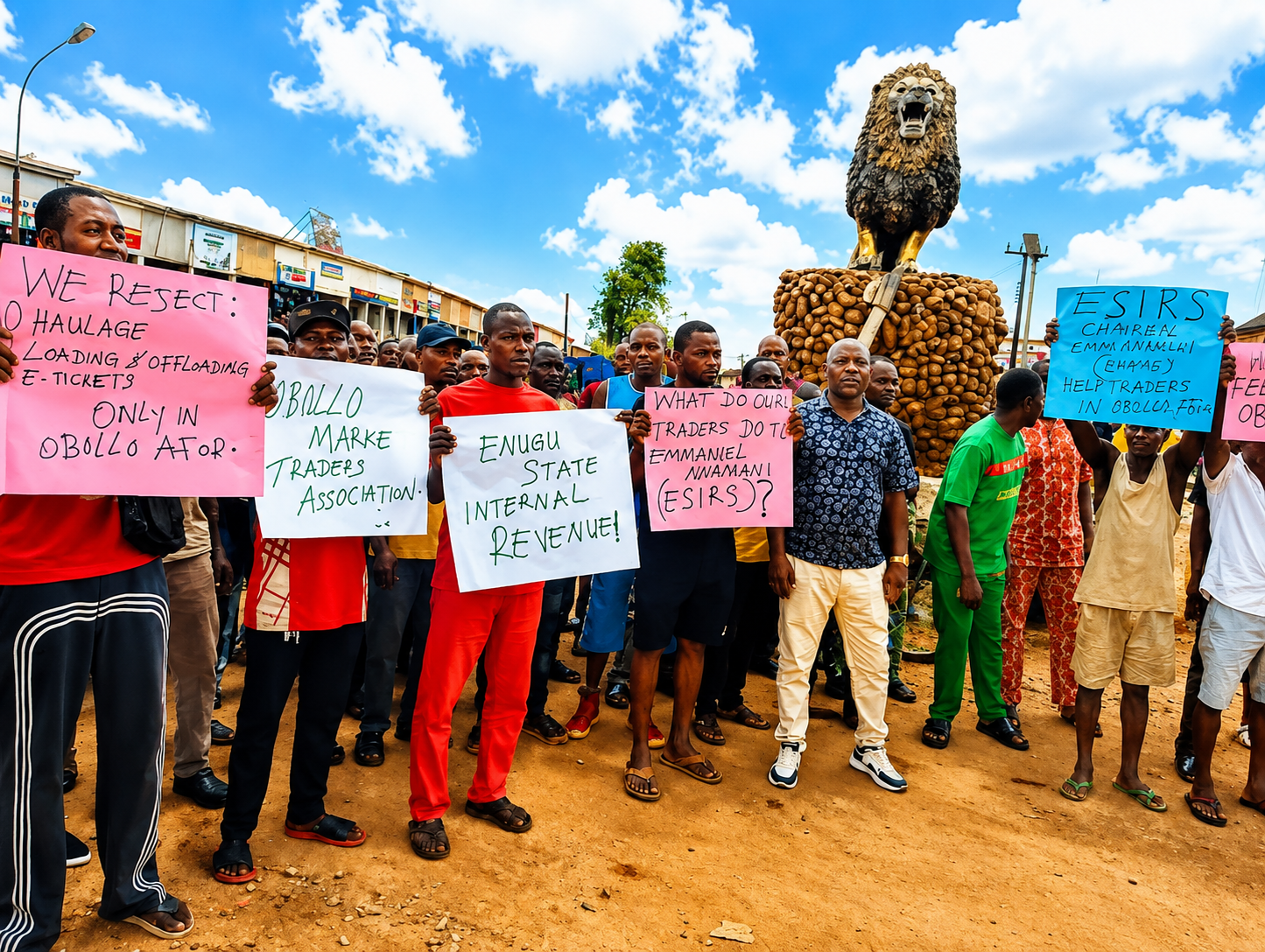 obollo-afor-traders-shut-markets-over-alleged-selective-haulage-levy