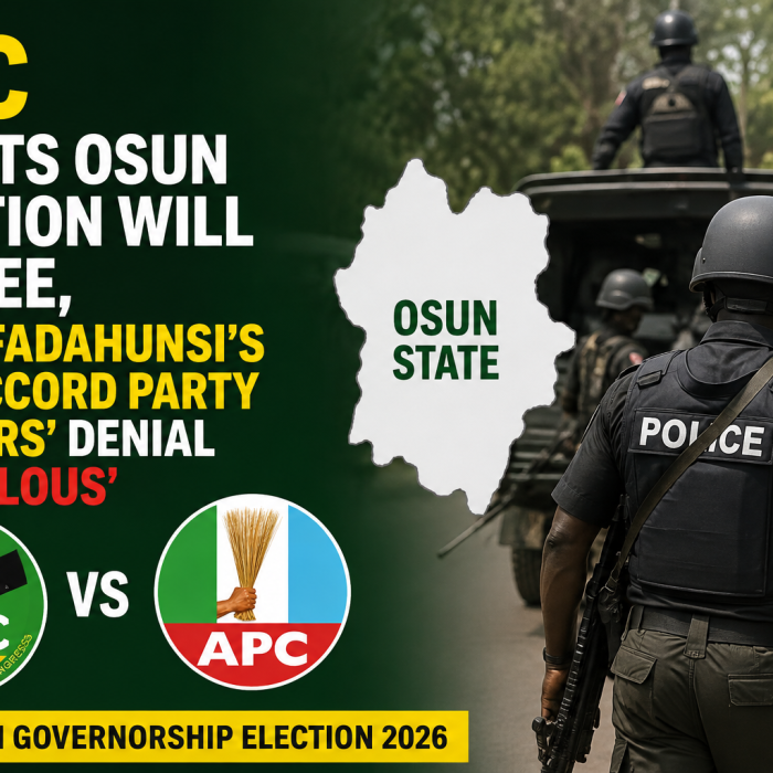 Osun Election: ADC Raises Fresh Concerns Over Safety, Fairness