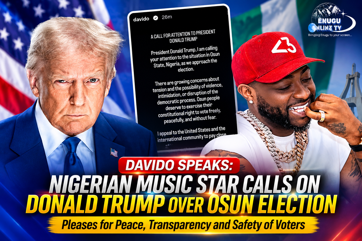 davido-writes-trump-over-osun-election