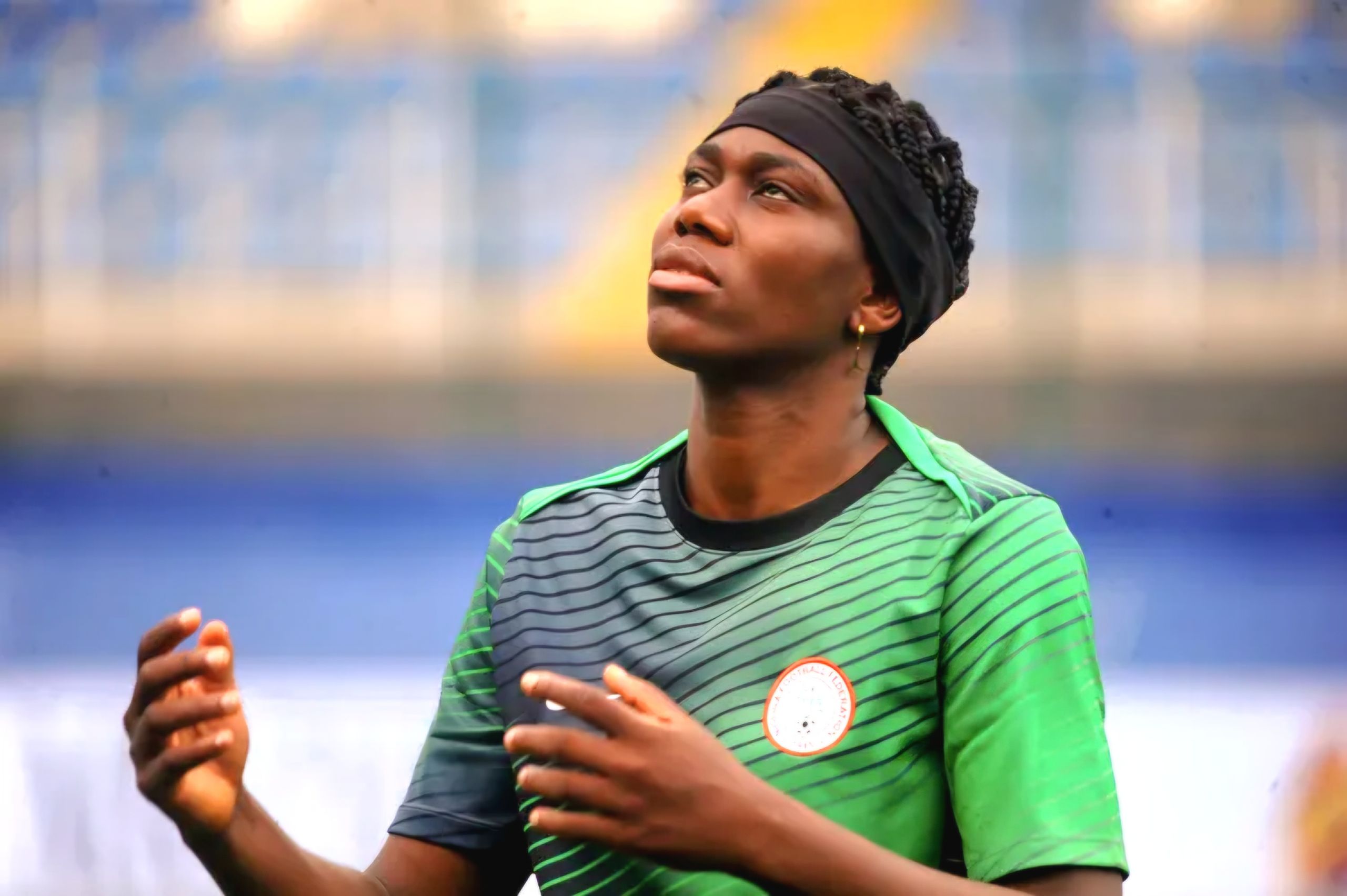 super-falcons-madugu-oshoala-promise-to-fight-for-world-cup-ticket-after-cameroon-defeat